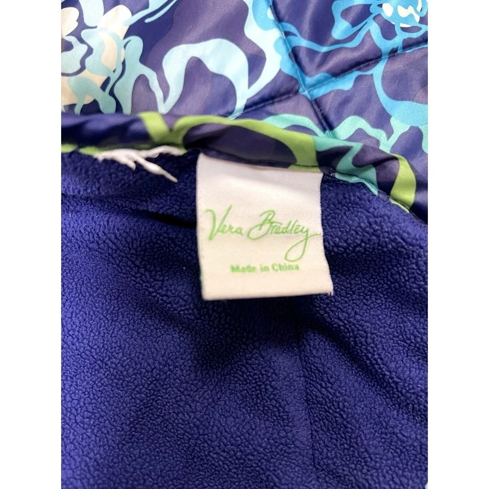 Vera Bradley‎ Blanket / throw/ comforter in Katalina Blues Retired Unique 50x 76